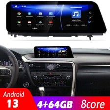 Android GPS Navigation Bluetooth For Lexus RX RX350 RX450 15 21 Multimedia 4 64G