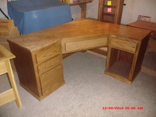 corner workstation computer desk