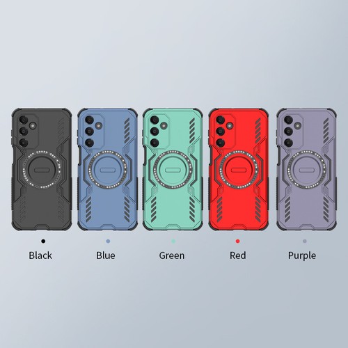 For Samsung Galaxy A16 5G Hybrid Armor Wireless Magnetic Charging Case Cover - 第 6/15 張圖片