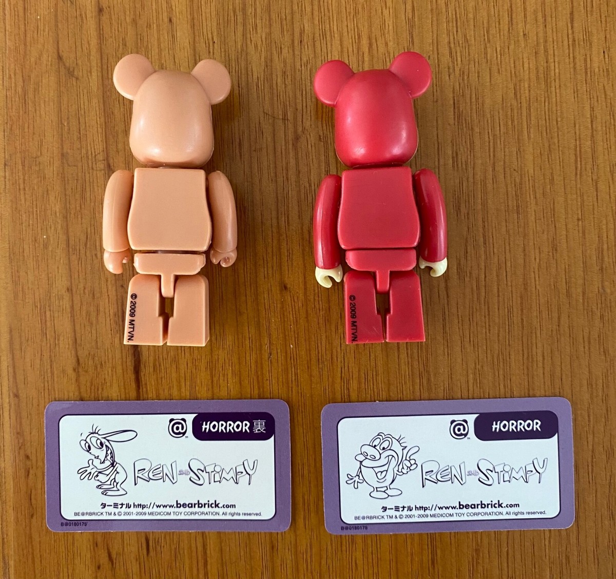 Medicom Bearbrick 100% Series 18 Horror Ren & Stimpy 2