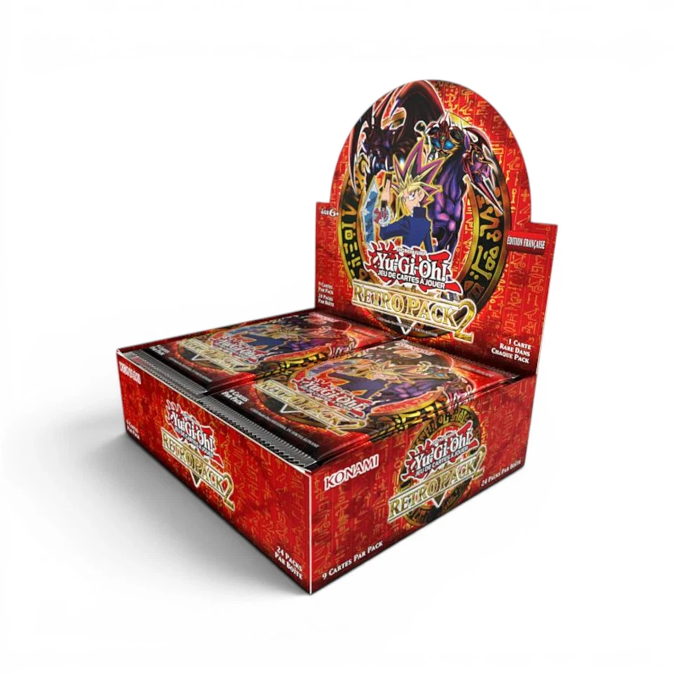 Yu-Gi-Oh! Retro Pack 2 Reprint - Display de 24 Boosters 🇫🇷 - Photo 1/1