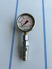 Hydrauliktester Manometer 250 bar Druckprüfer Schnellkupplung BG3 DN12 Messuhr