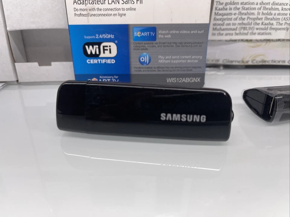 Samsung Smart TV Wireless USB Wi-Fi WIS12ABGNX Linkstick LAN Adapter OEM (7) - Image 3 of 4
