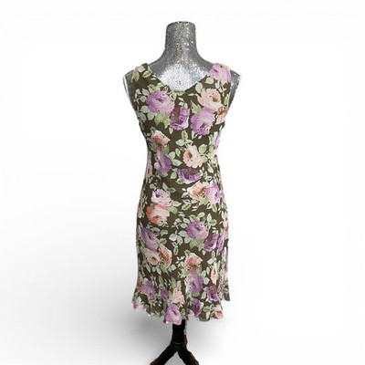 cottagecore slip dress Cottage Bloom Embroidered Cotton Slip Dress