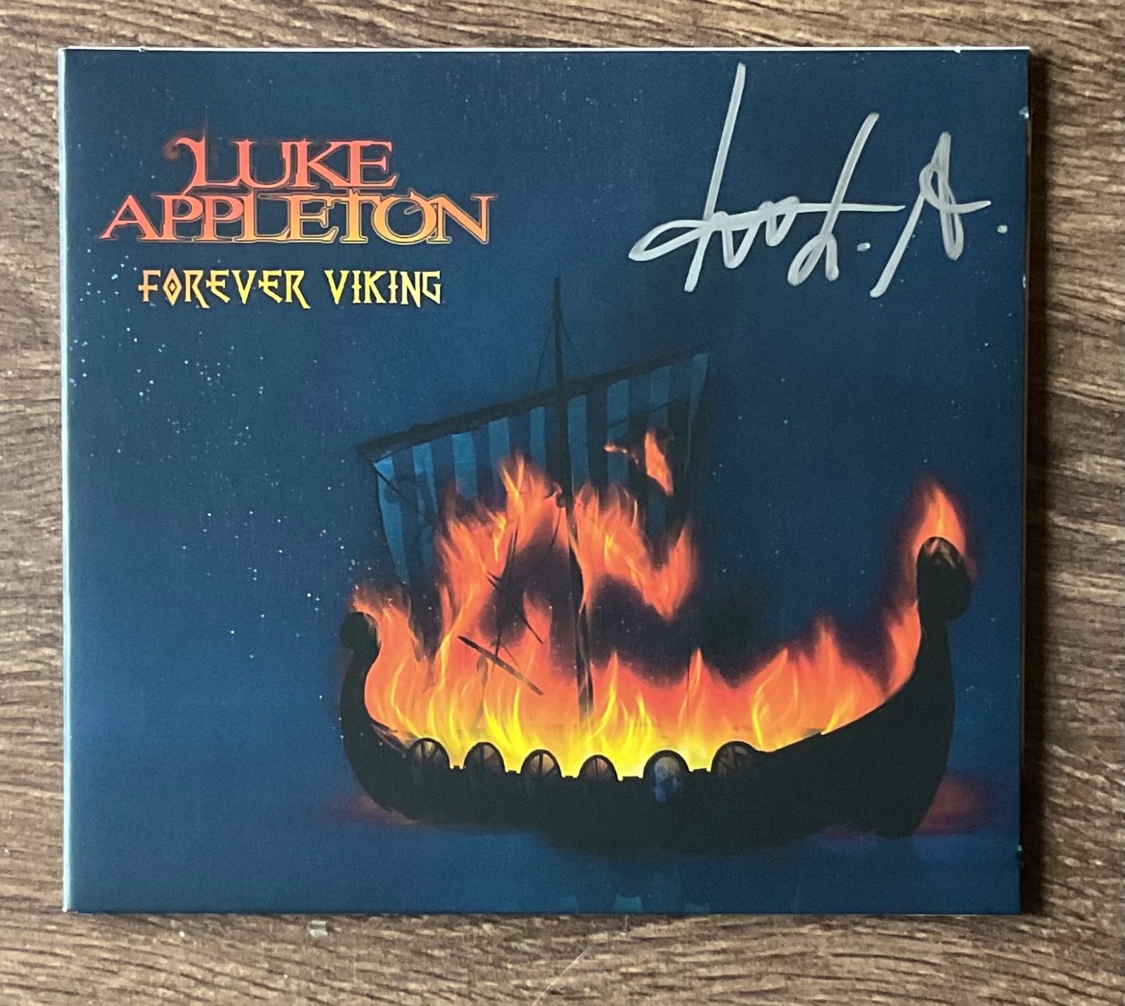 Luke Appleton - Forever Viking EP [CD] (2023) *SIGNED*