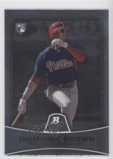 2010 Bowman Platinum Domonic Brown #6 0w3