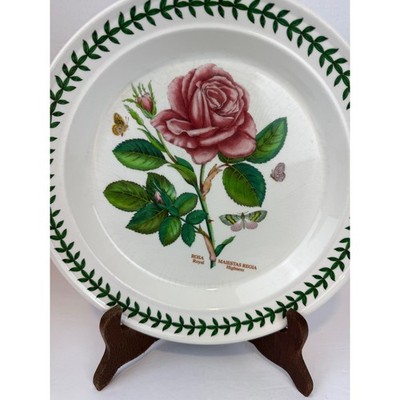 Portmeirion Botanic Garden Rosa Royal Highness Rose Dinner Plate Susan Williams
