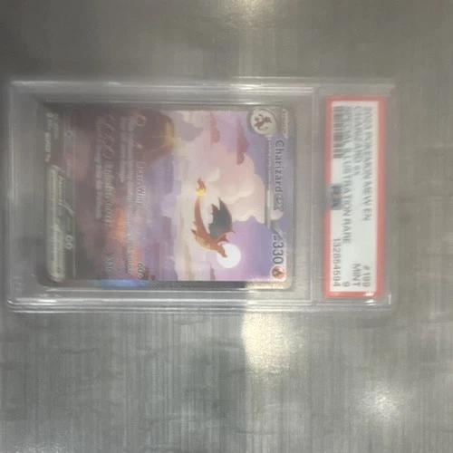 Pokémon Charizard ex Special Illustration Rare Holo PSA 9 2023 201/165