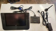 Wacom DTZ-1200W/G Cintiq Display Graphic Drawing Tablet w/Converter  Pen READ