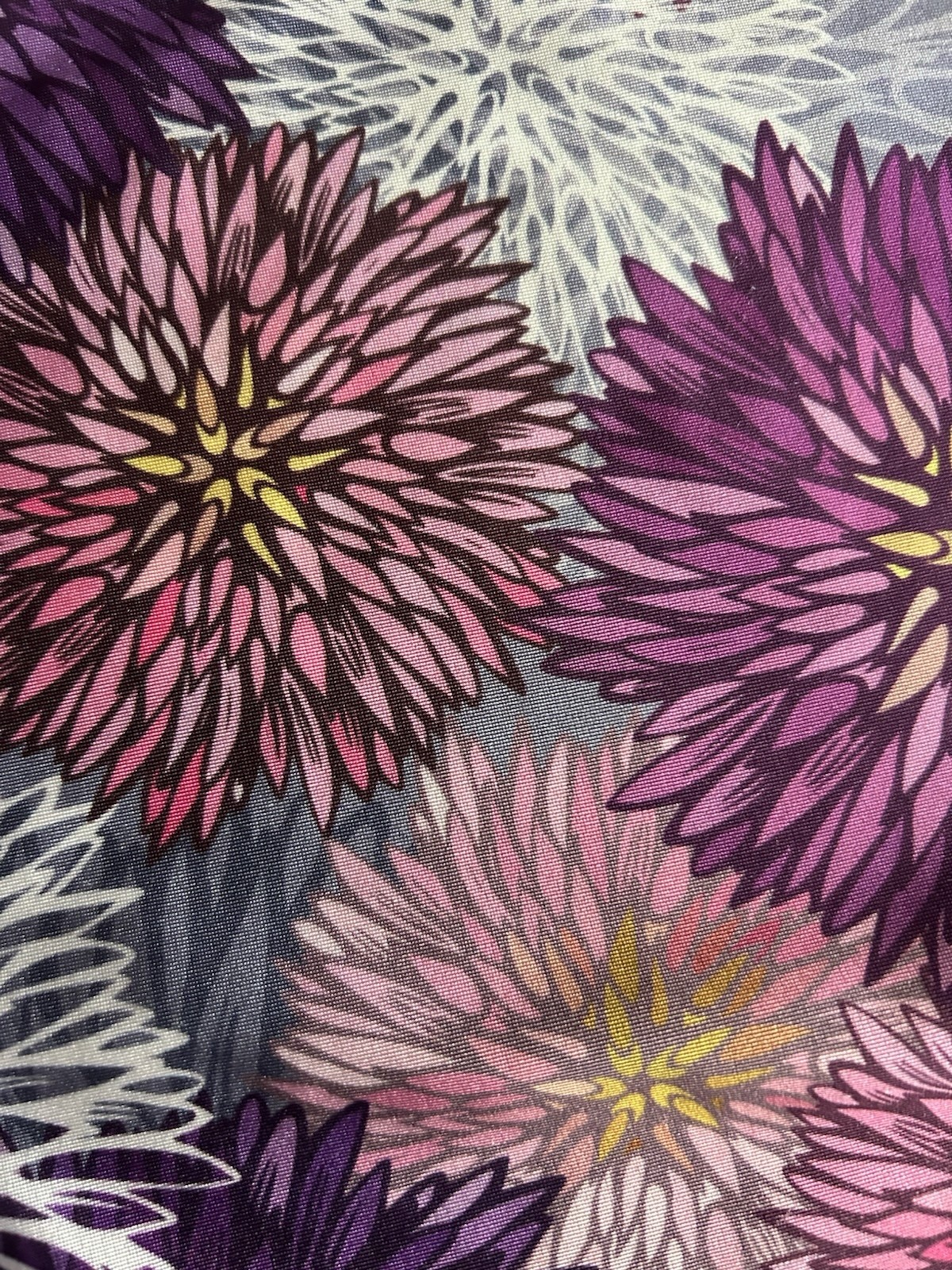 Plum Practicewear Gymnastics Leotard Pink Purple Floral Size Child Large CL