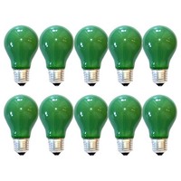 10 X GlüHbirne 40W E27 GrüN GlüHlampe 40 Watt GlüHbirnen GlüHlampen Party AußEn