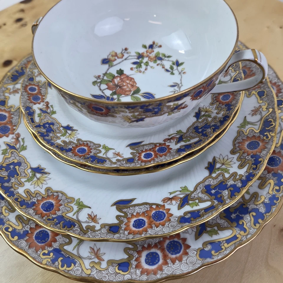 Platos de sopa y sello trasero Bernardaud Limoges Singapur de 6 piezas Foto 3 de 4