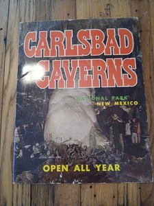1963 Carlsbad Caverns National Park, New Mexico, Onyx Draperies/Frozen Waterfall