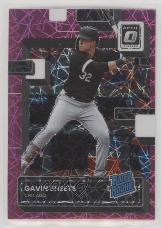 2022 Donruss Optic Rated Pink Velocity Prizm /249 Gavin Sheets #35 Rookie RC 1v1