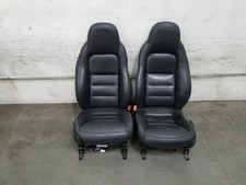 2009 Chevy Corvette C6 Leather Power Heated Seat Set 4916 B1