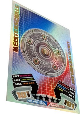 MATCH ATTAX 2012/2013 12/13 LIMITIERTE AUFLAGE L19 MEISTERSCHALE