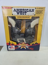 Tootsie Toy American West Double Holster Set 1995 Die Cast