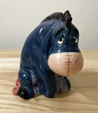 Vintage DISNEY Winnie the Pooh Eeyore Figurine Bone China 3.5" Porcelain Retired