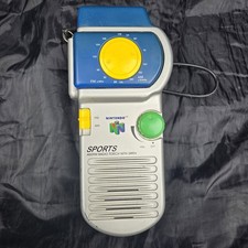 Nintendo 64 Super Mario AM/FM flashlight radio with siren Untested N64 AS IS