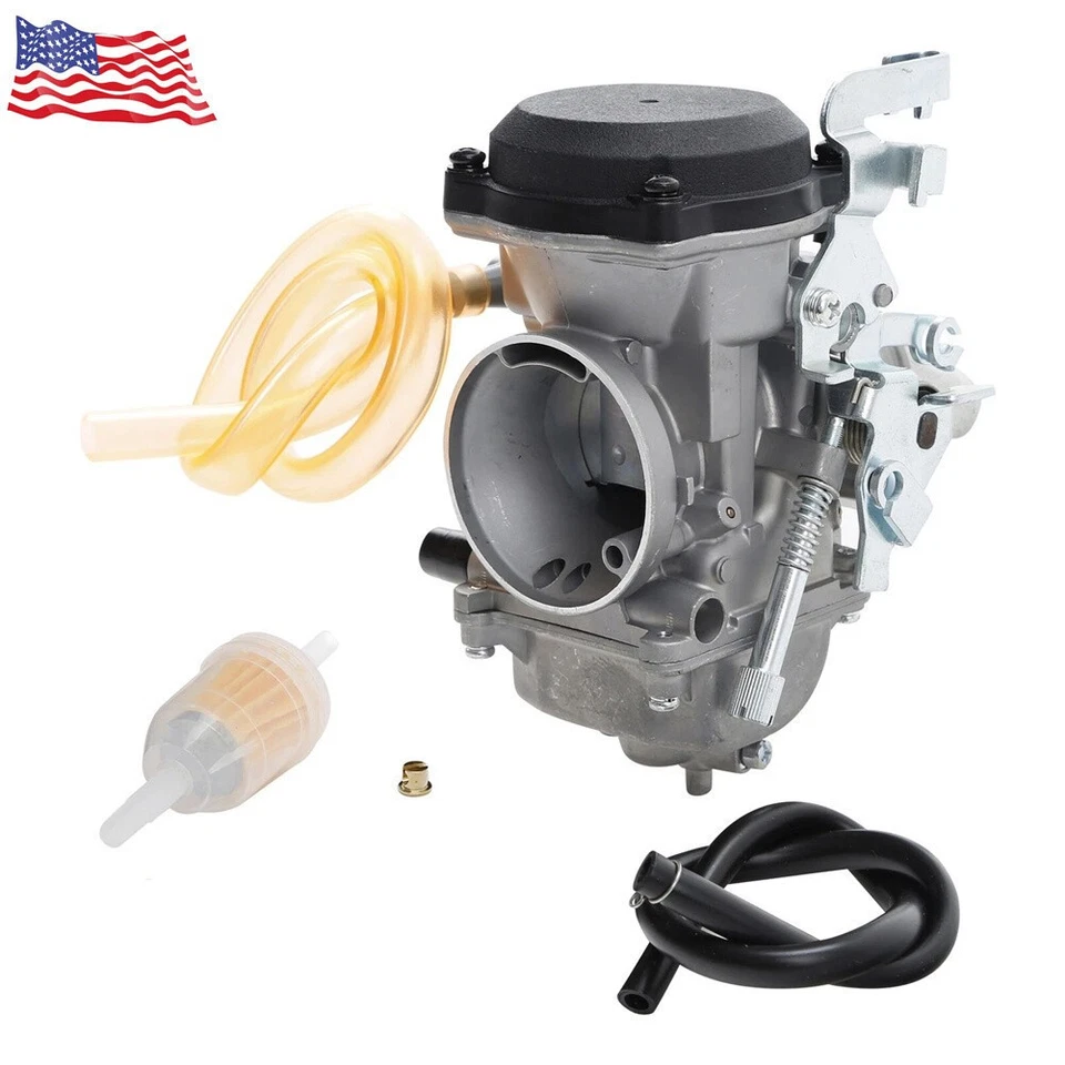 NUEVO Carburador con cable obturador para Kawasaki KLR650 1987-2007 Foto 4 de 4