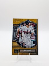 2025 Topps Museum Collection Joe Mauer /249 Gold - Twins Hall of Fame