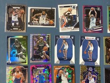 Topps Prizm Hoops Mosaic NBA Minnesota Timberwolves  23 Card Lot!