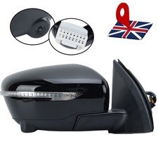 For Nissan Qashqai J11 2014-2021 Right Driver Side Electric Wing Mirror W/Camera