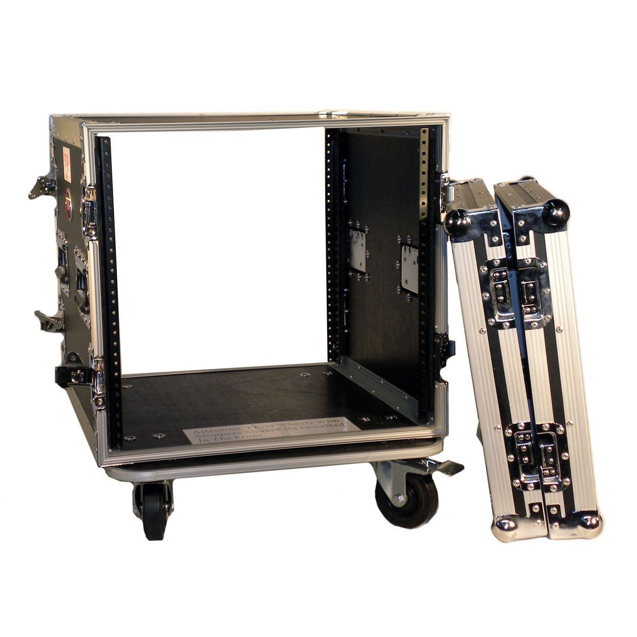 Pro X T-10RSS 10U Space ATA Equipment Rack Case w4 WheelsCasters 58690₽