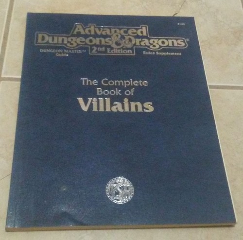 The Complete Book of Villains - AD&D 2E - 2144 TSR 1994 - Dungeons & Dragons