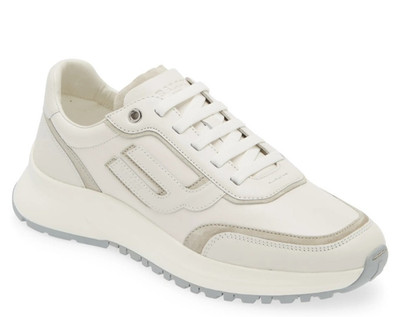 Bally Demmy Men's Lace-Up Leather Low Top Sneaker Shoes White Size 10 D
