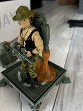 GI Joe JUMP Jetpack Blast Off Fire Stand 3D Printed Custom