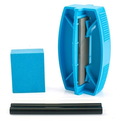 XCMAN Complete Ski Snowboard Side Edge Sharpener Care Tuner Kit with Blue
