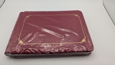 Creative Memories 5x7 Red Album With 10 Pages Inside Gold Trim Old Style Sealed