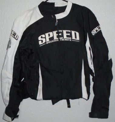 Speed & Strength Textile Motorcycle Jacket Women Large