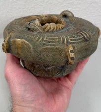 Antique Southeast Asian Cambodian Khmer Ceramic Glazed Vase Pot Thai Pottery