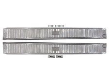 1963-64 Galaxie Step Plates 2dr Sill Scuff Door 500 Xl Hardtop Convert New