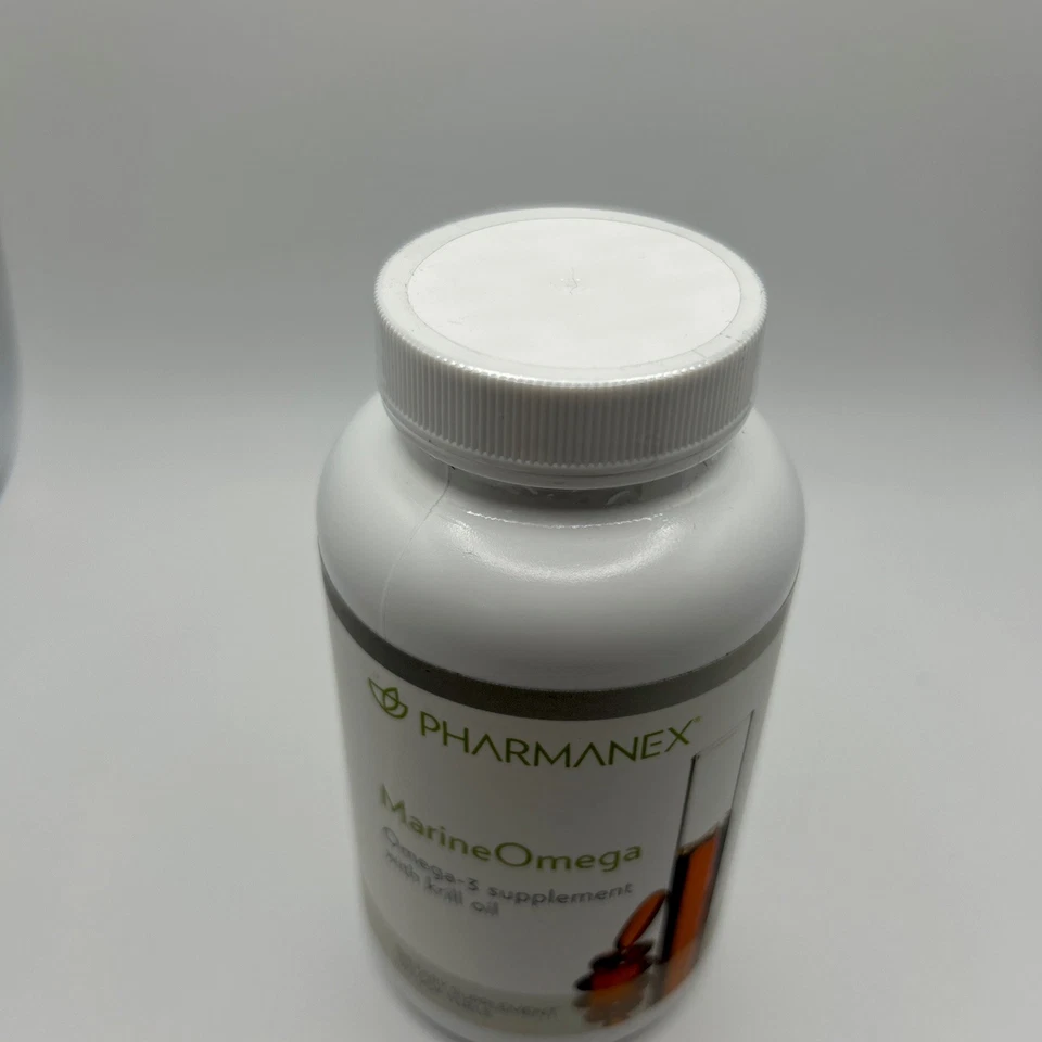 Pharmanex Marine Omega, suplemento de omega-3 con aceite de krill, 120 cápsulas blandas EXP 11/25 Foto 4 de 4