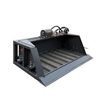 LandHonor Vibrationssiebschaufel Hydraulikaufsatz für Kompaktlader Bobcat CAT