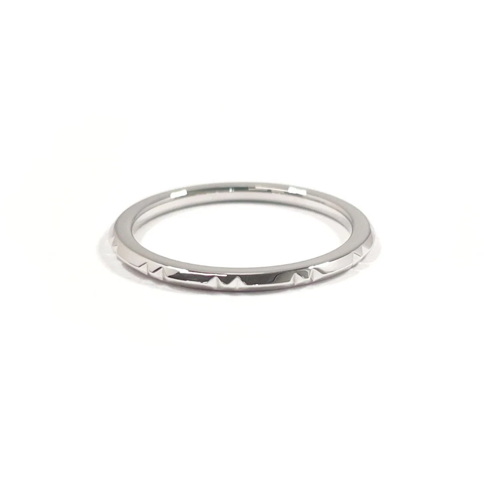 TIFFANY&Co. Anillo Banda Verdadera Anillo Pt950Platino EE. UU. 6.75 (Talla EE. UU.) Joyería Unisex - Imagen 3 de 4