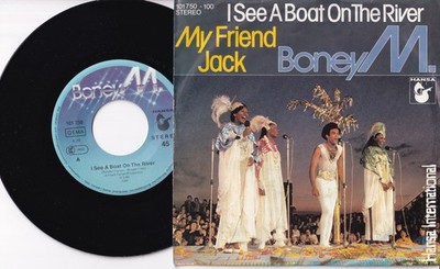 BoneyM. I See A Boat On The River Schallplatte Vinyl Single 7 '' Hansa 1980