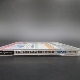Real Bout Fatal Fury Special Sega Saturn with Spine Card and Manual Japanese