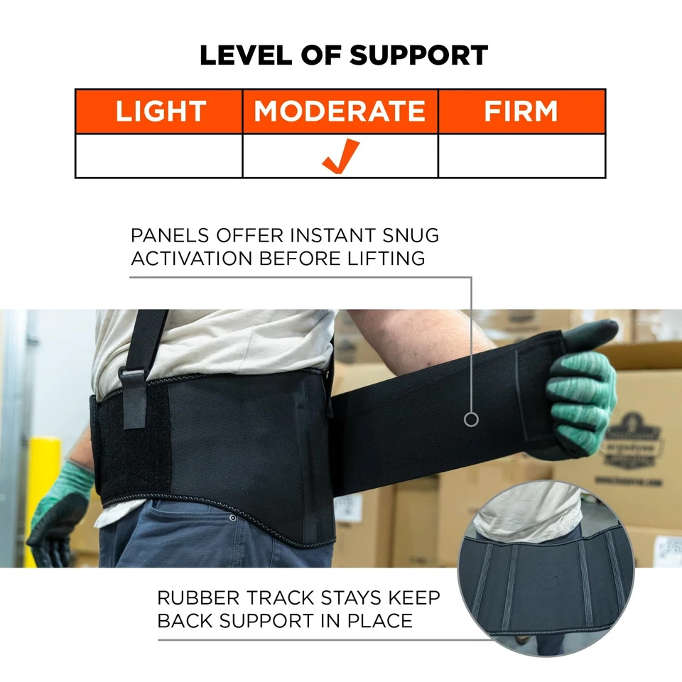 ProFlex 1600 Back Support Brace, 9" Extended Support, High Cut Front For Mobi... - Image 3 of 4