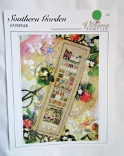 The Victoria Sampler Southern Garden Sampler Counted Cross Stitch Pattern