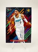 2025 Topps Finest TYRESE HALIBURTON - BLACK GEOMETRIC REFRACTOR 1/1 - RARE TIER