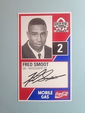 2001 Fred Smoot Senior Bowl Rookie Card. rookie card picture