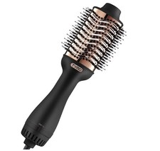 TYMO Volumizer Hair Dryer Hot Air Brush Women Speedy Drying 1200W New