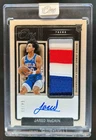 2024-25 Panini One and One Jared McCain Rookie Jumbo Patch Auto #64/99 76ers