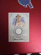 2018 Topps Allen &amp; Giinter - Trey Mancini #FSRB-TM (MEM) Relic