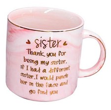 Sister Gifts from Sister - Funny Birthday Mother's Day Christmas Gifts sister