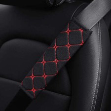 A Linen Embroidered Breathable Fabric Car Seat Belt Shoulder Strap Cover Insuran